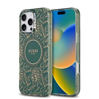 Imagen de GUESS IPHONE 16 PRO MAX MAGSAFE GREEN 1754