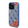 Imagen de FUNDA GUESS IPHONE 16 PRO MAX MAGSAFE FLOWER BLUE 0420