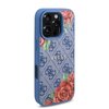 Imagen de FUNDA GUESS IPHONE 16 PRO MAX MAGSAFE FLOWER BLUE 0420
