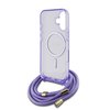 Imagen de FUNDA GUESS IPHONE 16 MAGSAFE SCRIPT CORREA PURPLE 5846