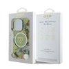 Imagen de FUNDA GUESS IPHONE 16 PRO MAGSAFE FLOWER GREEN 0689