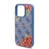 Imagen de FUNDA GUESS IPHONE 16 PRO MAG FLOWER BLUE 0413