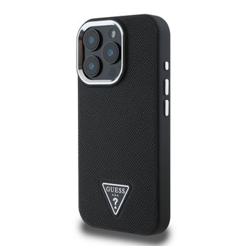 Imagen de FUNDA GUESS IPHONE 16 PRO MAX TRIANGLE BLACK 2337