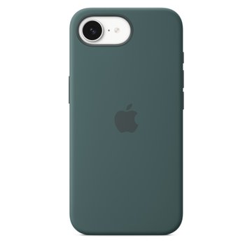 Imagen de PROTECTOR IPHONE 16E OEM SILICONE VERDE MILITAR (lake green)