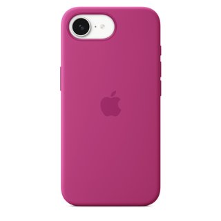 Imagen de PROTECTOR IPHONE 16E OEM SILICONE FUCSIA (Fuchsia)