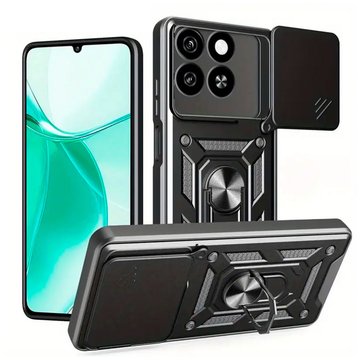 Imagen de PROTECTOR ZTE BLADE A55 CAMRING BLACK