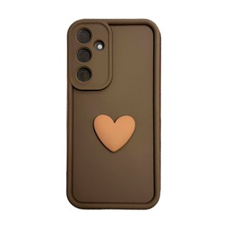 Imagen de PROTECTOR SAMSUNG S25 PLUS POP CORAZON BROWN