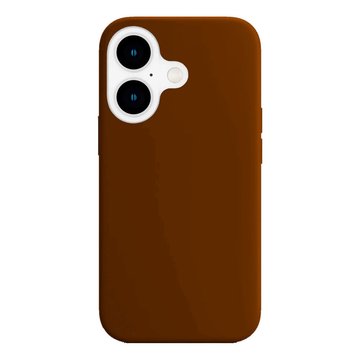 Imagen de PROTECTOR IPHONE 16 SIMIL ORIGINAL MARRON