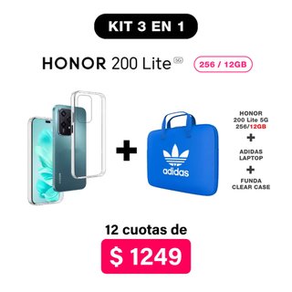 Imagen de Honor 200 Lite 5G de 256/12GB + Accesorios