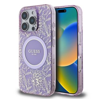 Imagen de FUNDA GUESS IPHONE 16 PRO MAX MAGSAFE PINK 1907