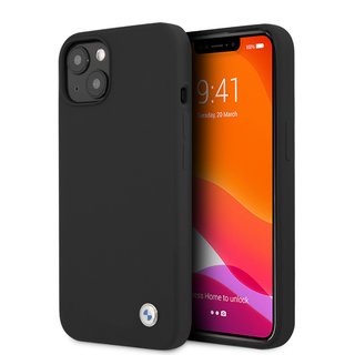 Imagen de FUNDA BMW IPHONE 13 SILICONE SIGN BLACK 4769
