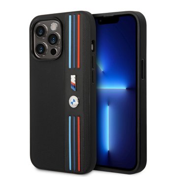 Imagen de FUNDA BMW IPHONE 14 PRO TRICOLOR M3 LINES 6864
