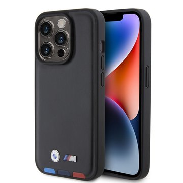 Imagen de FUNDA BMW IPHONE 15 PRO M3 STAMPED BLACK 3367