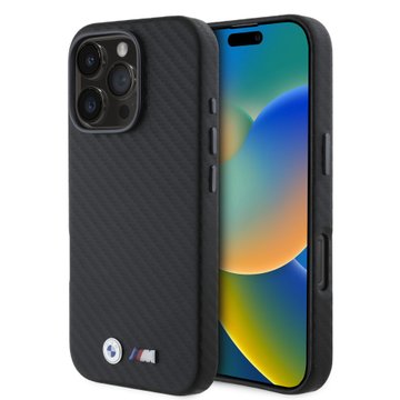 Imagen de FUNDA MW IPHONE 16 PRO MAX LEATHER LOGO 2176