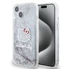 Imagen de FUNDA HELLO KITTY IPHONE 14 GLITTER SILVER 6166