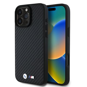 Imagen de FUNDA BMW IPHONE 16 PRO MAGSAFE CARBON 6598