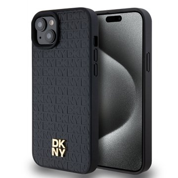 Imagen de FUNDA DKNY IPHONE 15 MAGSAFE STACK LOGO 1511