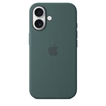 Imagen de SILICONA MAGSAFE IPHONE 16 VERDE MILITAR