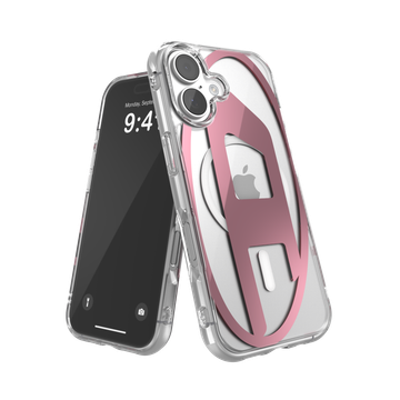 Imagen de FUNDA DIESEL IPHONE 17 MAGSAFE OVAL  60419 PINK