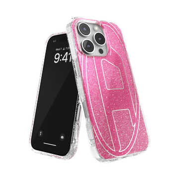 Imagen de FUNDA DIESEL IPHONE 16 PRO MAX GLITTER 60158 PINK