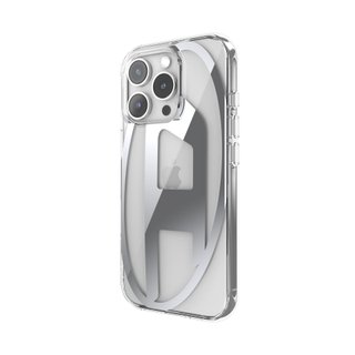 Imagen de FUNDA DIESEL IPHONE 16 PRO OVAL 60140 SILVER