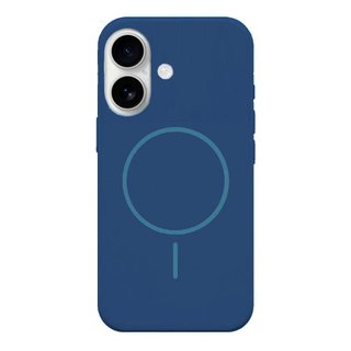 Imagen de PROTECTOR IPHONE 17 SILICONA MAGSAFE AZUL