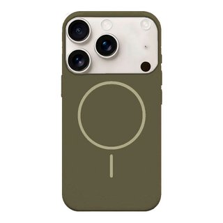 Imagen de PROTECTOR IPHONE 17 PRO SILICONA MAGSAFE MARRON