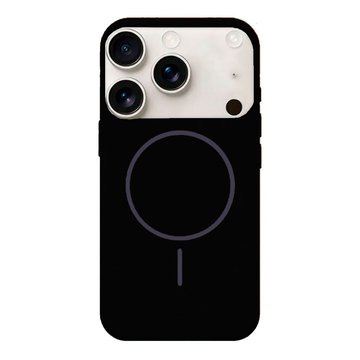 Imagen de PROTECTOR IPHONE 17 PRO SILICONA MAGSAFE NEGRO