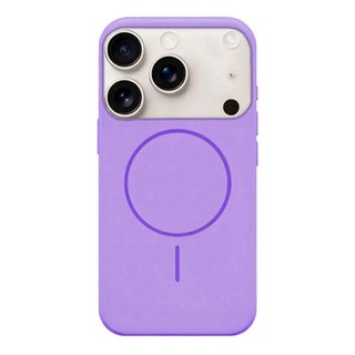 Imagen de PROTECTOR IPHONE 17 PRO MAX SILICONA MAGSAFE LILA