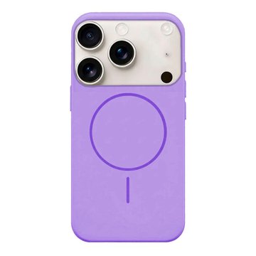 Imagen de PROTECTOR IPHONE 17 PRO MAX SILICONA MAGSAFE LILA