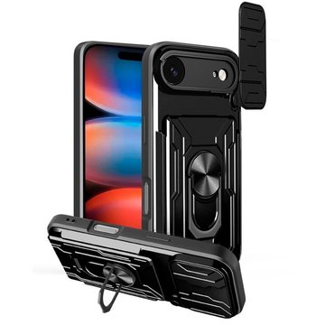 Imagen de PROTECTOR IPHONE 17 AIR CAMRING BLACK
