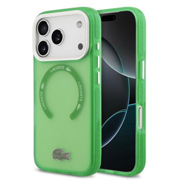 Imagen de FUNDA LACOSTE IPHONE 17 PRO MAGSAFE GREEN 2132