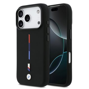 Imagen de FUNDA BMW IPHONE 17 PRO MAGSAFE TRICOLOR M LINE 4866