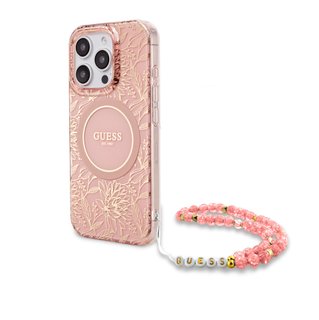 Imagen de FUNDA GUESS IPHONE 16 PRO MAX MAGSAFE PINK 9781
