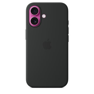 Imagen de SILICONA MAGSAFE IPHONE 16 NEGRO