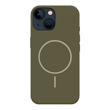 Imagen de PROTECTOR IPHONE 15 SILICONA MAGSAFE BROWN