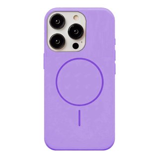 Imagen de PROTECTOR IPHONE 16 SILICONA MAGSAFE PURPLE