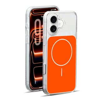 Imagen de PROTECTOR IPHONE 17 TPUMAG ORANGE