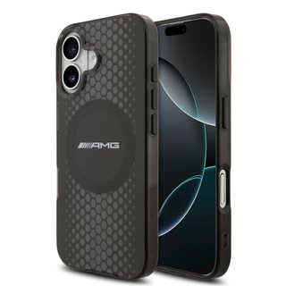 Imagen de FUNDA AMG IPHONE 17 MAGSAFE BLACK LOGO 1507