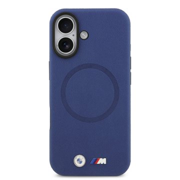 Imagen de FUNDA BMW IPHONE 17 MAGSAFE CARBON METAL BLUE 1850