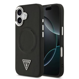 Imagen de FUNDA GUESS IPHONE 17 MAGSAFE TRIANGLE BLACK 5195