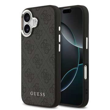 Imagen de FUNDA GUESS IPHONE 17 MAGSAFE LEATHER BLACK 8714