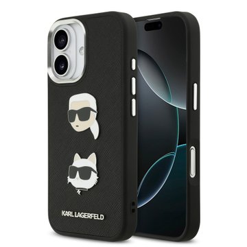 Imagen de FUNDA KARL LAGERFELD IPHONE 17 HEADS LOGO 4650