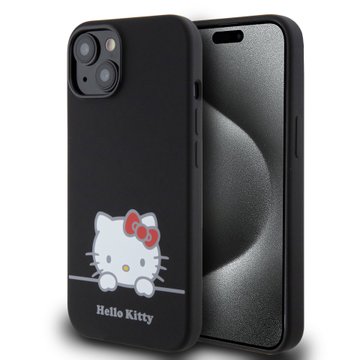 Imagen de FUNDA HELLO KITTY IPHONE 14 SILICON LOGO 7200