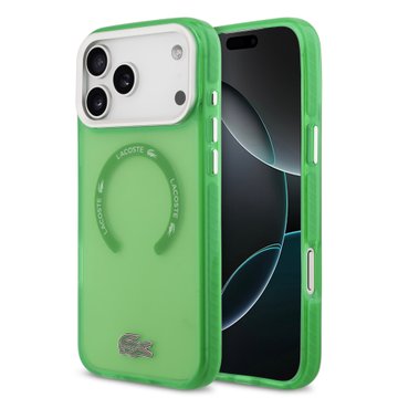 Imagen de FUNDA LACOSTE IPHONE 17 PRO MAX MAGSAFE GREEN 2149