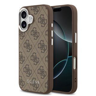 Imagen de FUNDA GUESS IPHONE 17 MAGSAFE LOGO BROWN 8875