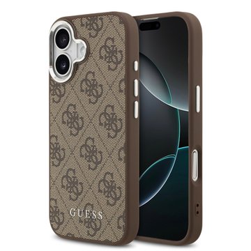 Imagen de FUNDA GUESS IPHONE 17 MAGSAFE LOGO BROWN 8875
