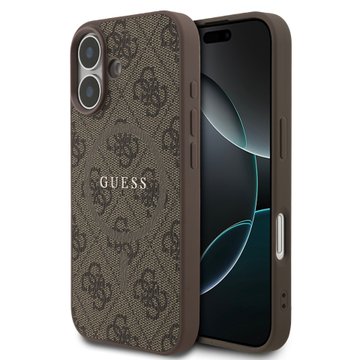 Imagen de FUNDA GUESS IPHONE 17 MAGSAFE BROWN LOGO 1048