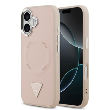 Imagen de FUNDA GUESS IPHONE 17 MAGSAFE TRIANGLE PINK 5355