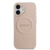 Imagen de FUNDA GUESS IPHONE 17 MAGSAFE LEATHER PINK 9834
